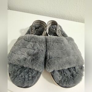 UGG koolaburra Gray Plush Women's Slippers